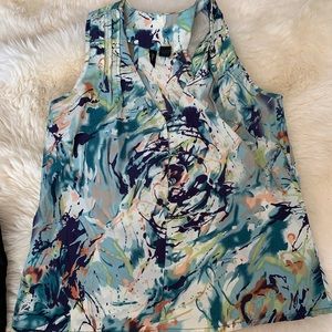 Silky Multicolored Tank